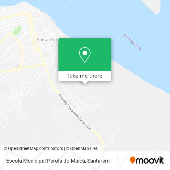 Escola Municipal Pérola do Maicá map
