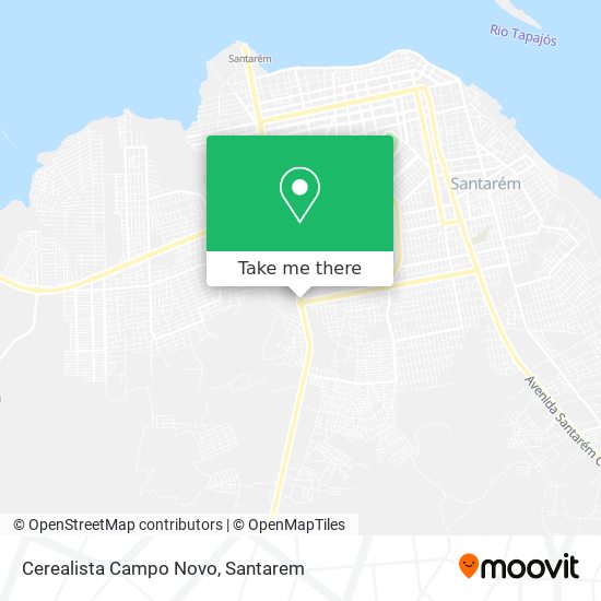 Cerealista Campo Novo map