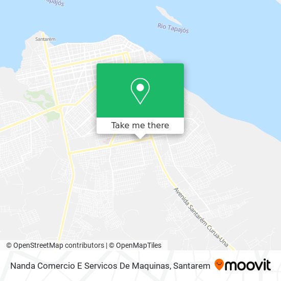 Nanda Comercio E Servicos De Maquinas map