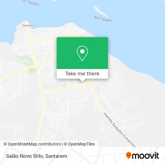 Salão Novo Stilo map