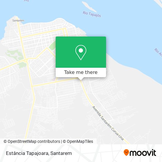 Estância Tapajoara map