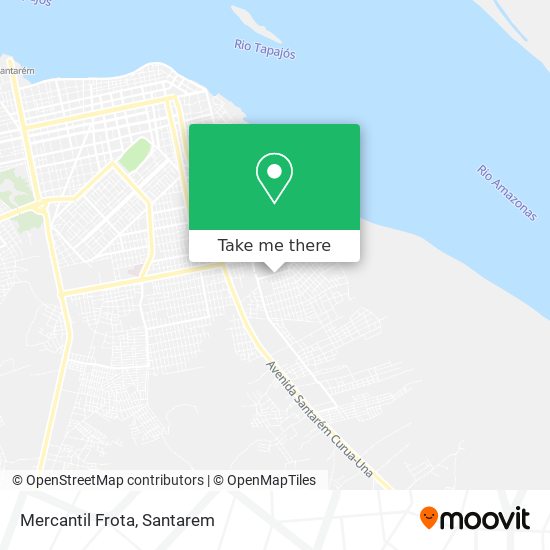 Mercantil Frota map