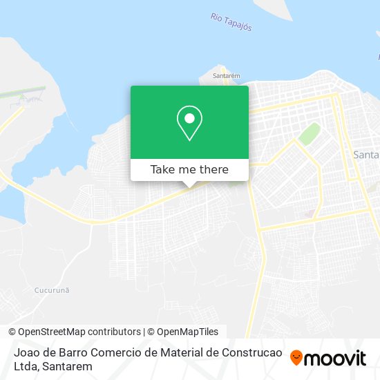 Joao de Barro Comercio de Material de Construcao Ltda map