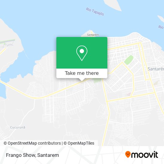 Frango Show map