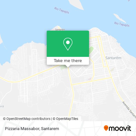 Pizzaria Massabor map