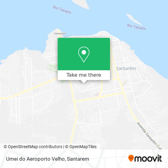 Umei do Aeroporto Velho map