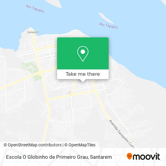 Mapa Escola O Globinho de Primeiro Grau