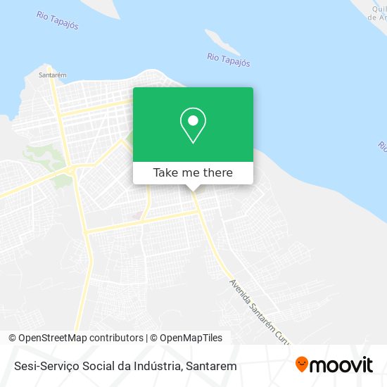 Sesi-Serviço Social da Indústria map