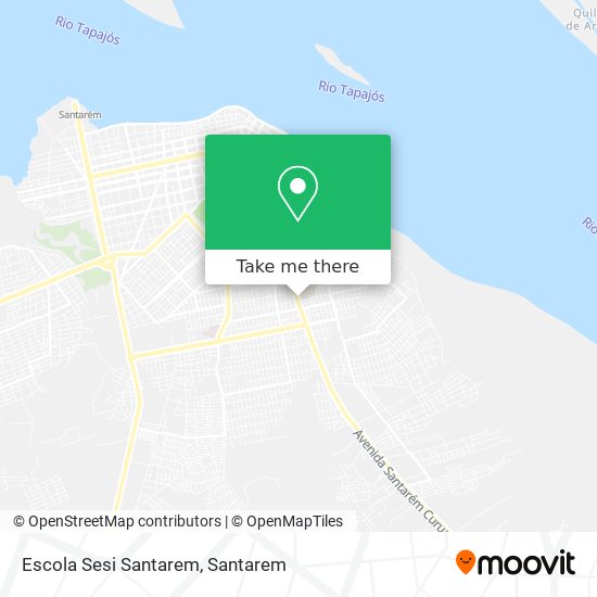 Escola Sesi Santarem map