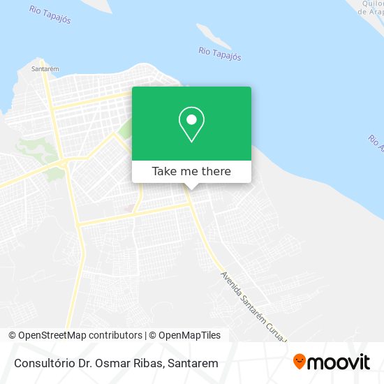 Consultório Dr. Osmar Ribas map