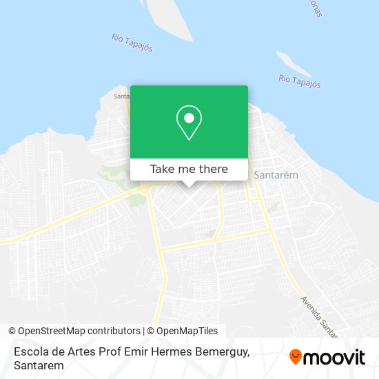 Escola de Artes Prof Emir Hermes Bemerguy map