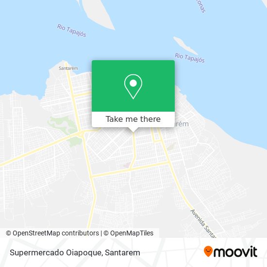 Supermercado Oiapoque map