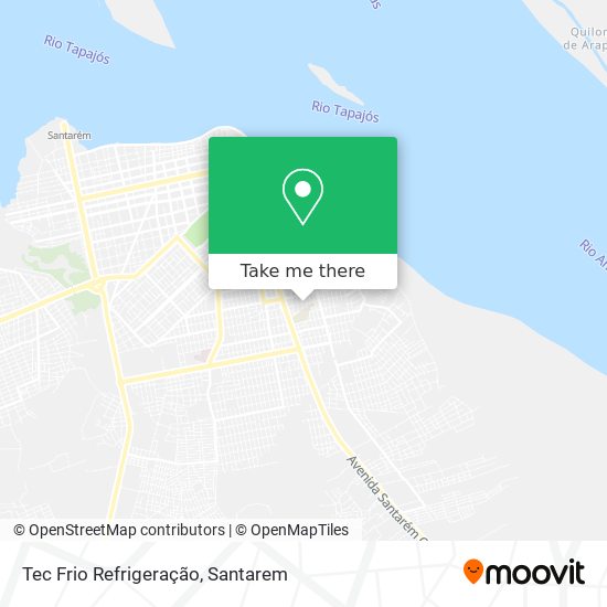 Tec Frio Refrigeração map