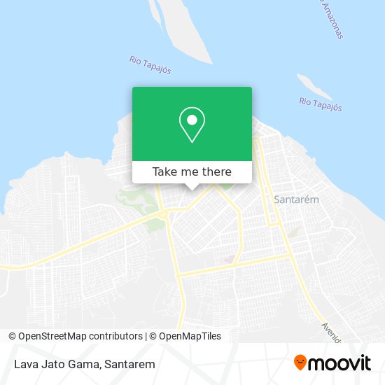 Lava Jato Gama map