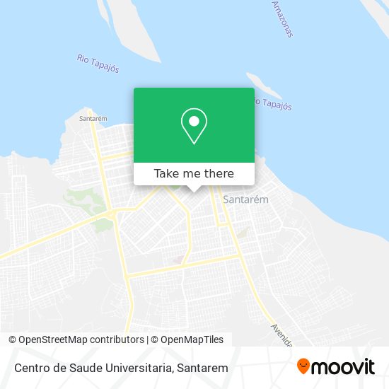 Centro de Saude Universitaria map