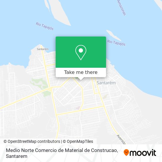 Medio Norte Comercio de Material de Construcao map