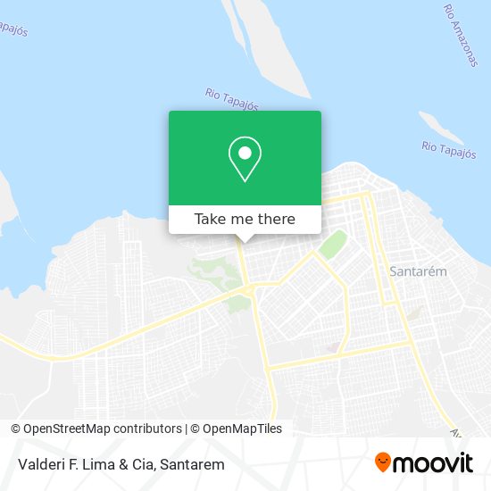 Valderi F. Lima & Cia map