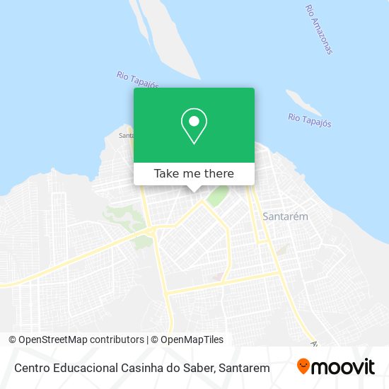 Centro Educacional Casinha do Saber map