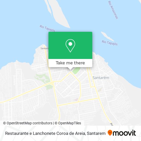 Restaurante e Lanchonete Coroa de Areia map
