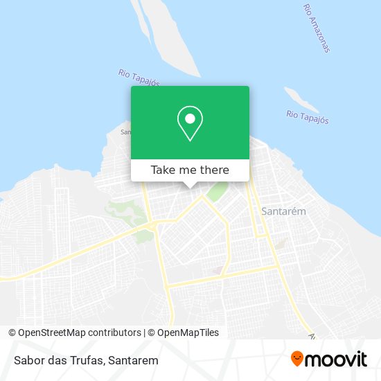 Sabor das Trufas map