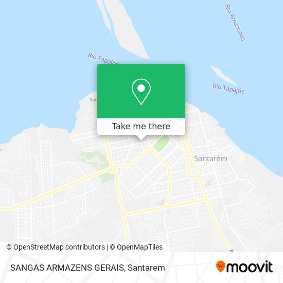 SANGAS ARMAZENS GERAIS map