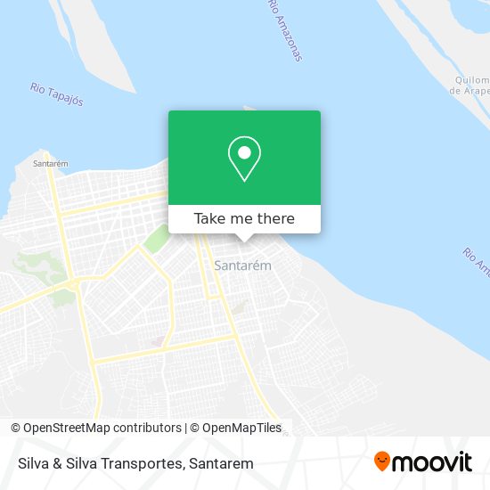 Silva & Silva Transportes map