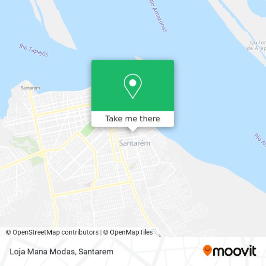 Loja Mana Modas map