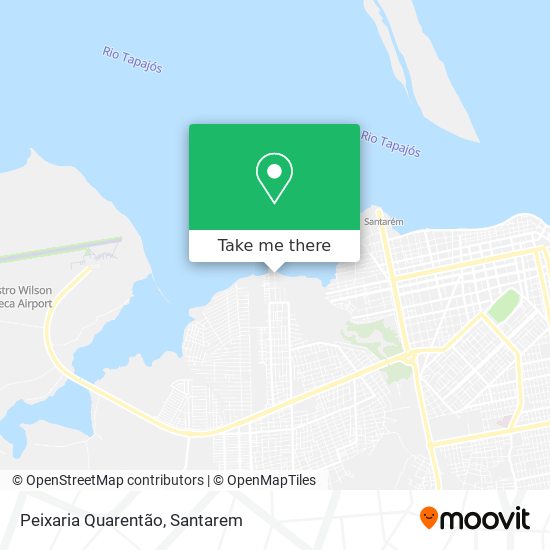 Peixaria Quarentão map