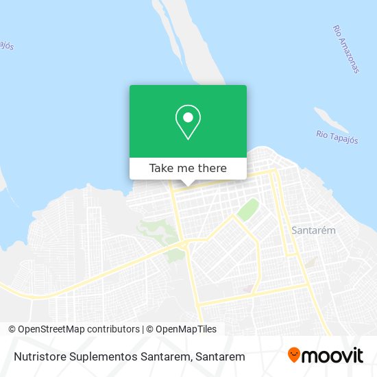 Nutristore Suplementos Santarem map