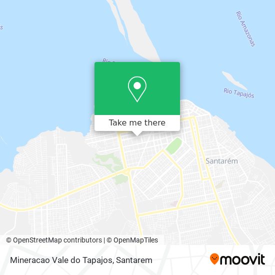 Mineracao Vale do Tapajos map