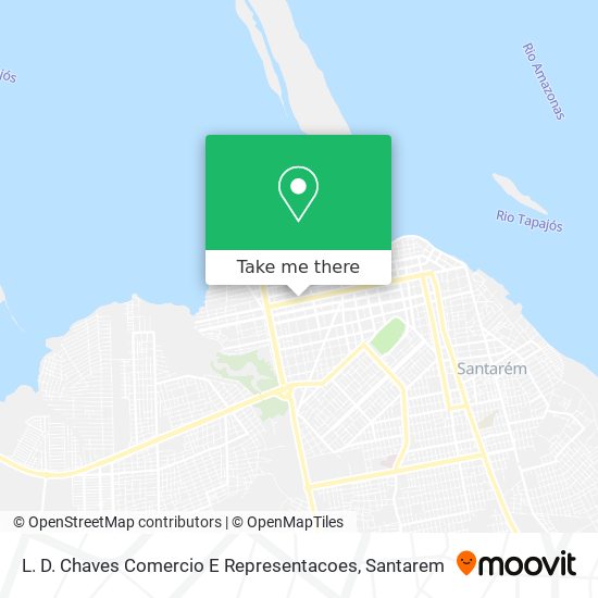 L. D. Chaves Comercio E Representacoes map