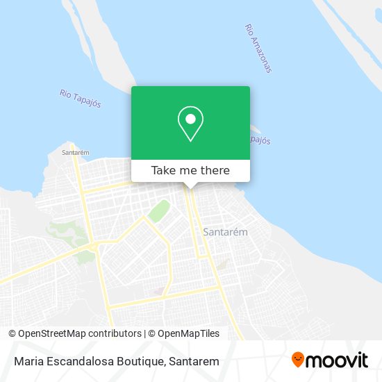 Maria Escandalosa Boutique map