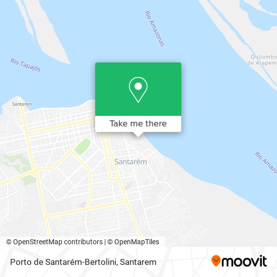 Porto de Santarém-Bertolini map