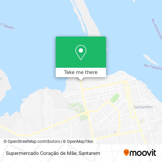 Supermercado Coração de Mãe map