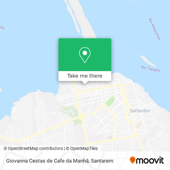 Giovanna Cestas de Cafe da Manhã map