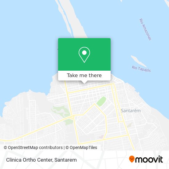 Clínica Ortho Center map