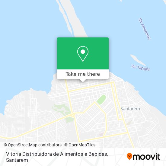 Vitoria Distribuidora de Alimentos e Bebidas map