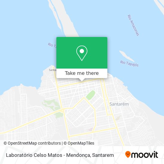 Laboratório Celso Matos - Mendonça map