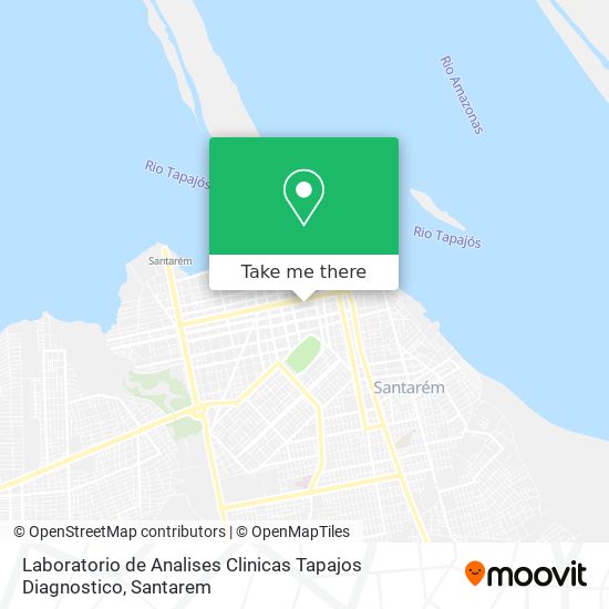 Laboratorio de Analises Clinicas Tapajos Diagnostico map