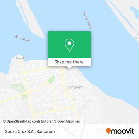 Souza Cruz S.A. map