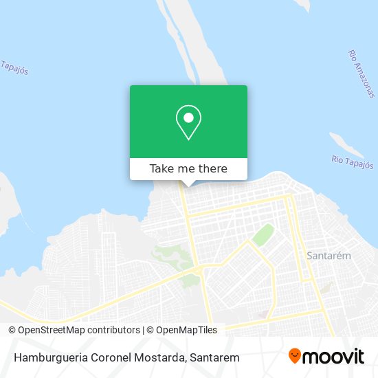 Hamburgueria Coronel Mostarda map