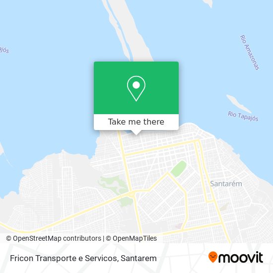 Fricon Transporte e Servicos map