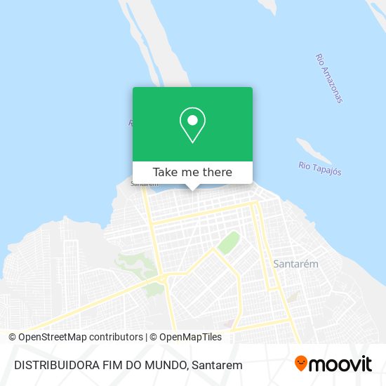 DISTRIBUIDORA FIM DO MUNDO map