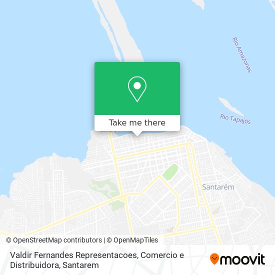 Valdir Fernandes Representacoes, Comercio e Distribuidora map