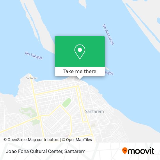 Joao Fona Cultural Center map