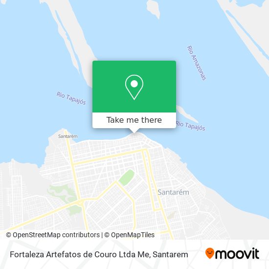 Fortaleza Artefatos de Couro Ltda Me map