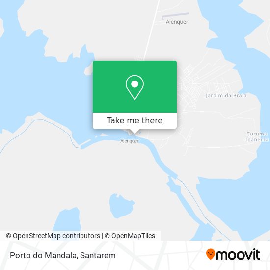 Porto do Mandala map