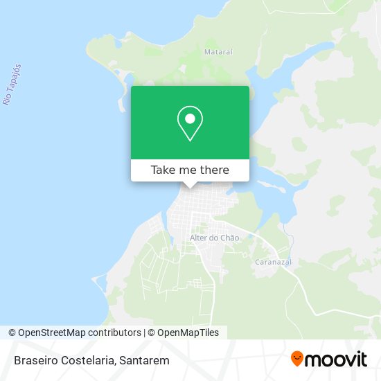 Braseiro Costelaria map
