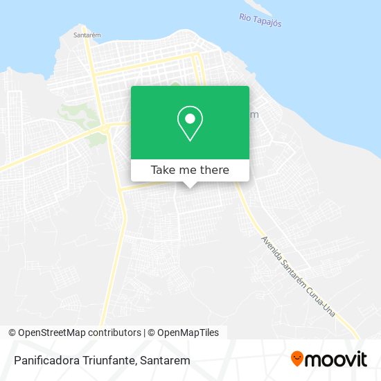 Panificadora Triunfante map