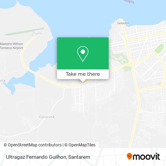 Ultragaz Fernando Guilhon map